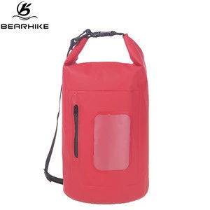Outdoor Custom Clear Waterproof Storage Silver Dry Bag Daypack Case Swimming For Diving