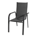 Outdoor Garden Padded Aluminum High Quality Stacking Chair