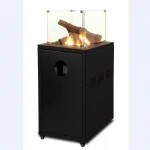 Outdoor   gas fireplace,gas fire pit with lava,firewood for garden,hotel, cafe,bar