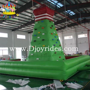 outdoor inflatable sports games inflatable climbing cliffs inflatable rock climbing wall for sale