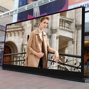 Outdoor LED Video Display videotron p8 outdoor giant led display p10
