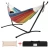 Import outdoor portable steel stand hammock camping hammock from China