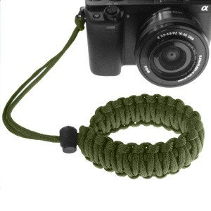 Outdoor safe 7strand core cord rope woven 550 paracord camera wrist strap