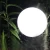 Import Outdoor Waterproof LED Stainless Steel Garden Decoration Solar Ball Hanging Light from China