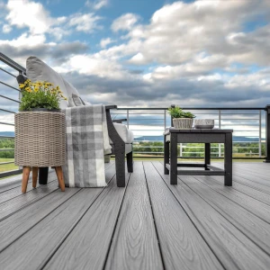 Outdoor wood-plastic composite deck/garden composite wood-plastic floor