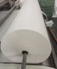 Oven heat resisting  insulation white color glasswool needle mat material