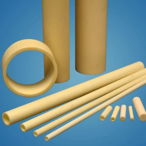 Oxide Aluminum Ceramic Protection Sleeve alsint c 99.7% alumina ceramic tube