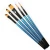 Import Paint Brush Manufacturers Short Wooden Handle Artist Painting Brush Oil Paint Artist  Brush from China