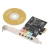 Import pci-e 6ch sound card cmi8738 from China