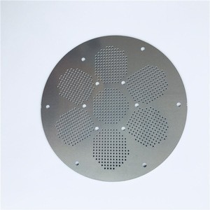 Perforated metal etched stainless steel wire filter mesh