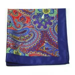 personality custom made handkerchiefs /paisley pocket square DPS5378