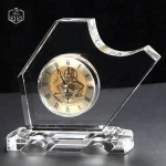 Personalized Customize Souvenir Gift Mechanical Antique Crystal Clock