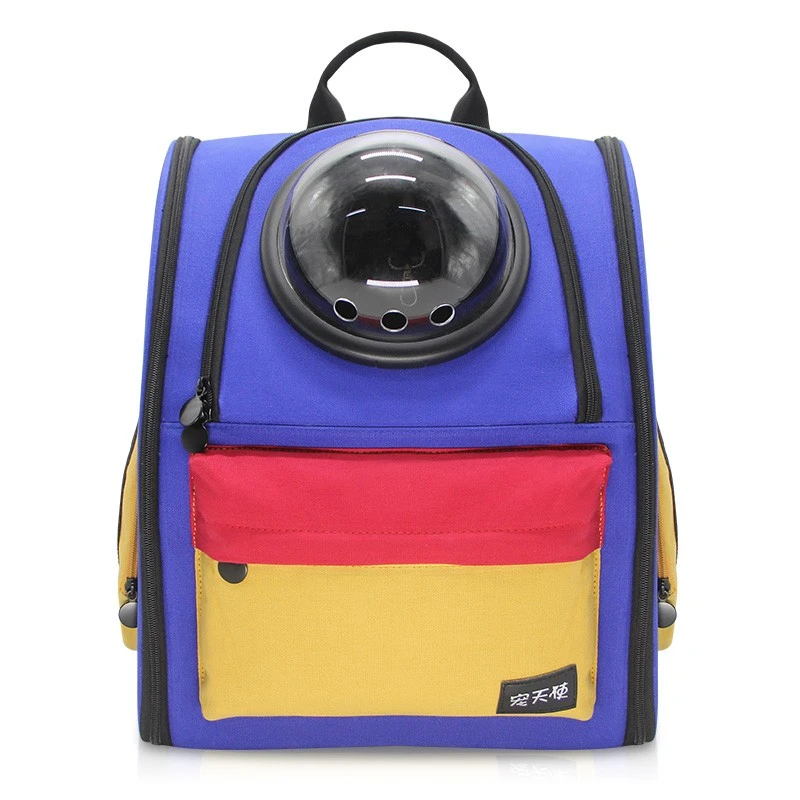 pet Bags Convenient Pet New Space Capsule out over Breathable and Transparent Dogs and Cats Dog Bag Crossbody Backpack Backpack