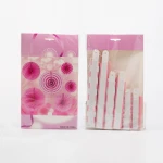 Pink party supplies for girl birthday party