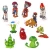 Import Plants vs Zombies Toys Series Game Role Figure Display Toy for Kids Christmas Gift from China