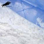 Plaster of paris gypsum powder made by desulfurized powder