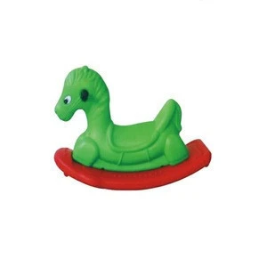 Plastic and colorful rocking horse with animal toys wholesale price outdoor toys game for kids playHF-220Q