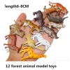 Plastic animal toy model 3-8 years old children&#39;s toys marine life wild animal insect model toy