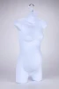 Plastic female pregnant mannequin with hanger