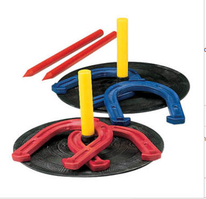 Plastic horseshoes toss game toys