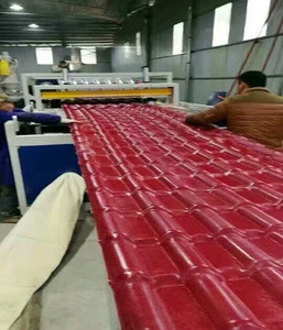 plastic roof tile making machine tile manufacturer
