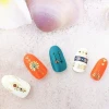 Point nail sticker 3D Jewelry Sweets Gold Silver Nail Decals Beau-Tech  Korea OEM
