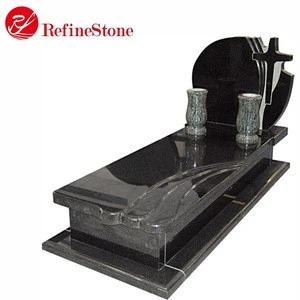 Polished Shanxi Black Tombstones and Monuments