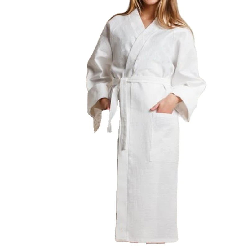 Popular Cotton Long Bathrobe Ladies Bathrobes Custom Best Bathrobe Logo Color Sleeping Robe