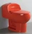 Import Popular economic decorated colored cheap price colorful toilet bowl for south American from China