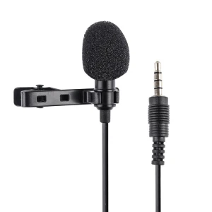 Popular Mini Portable 3.5mm/35mm  Lapel  Microphone for Mobile Phone