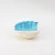 Import Porcelain Ocean Decoration blue conch shell fruit tray fruit bowl storage tray from China
