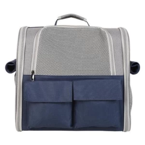 Portable Breathable Pet Cat Bag Large Capacity Double Shoulder Cat backpack Travel Bag