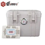 Portable plastic dry box for camera accessories