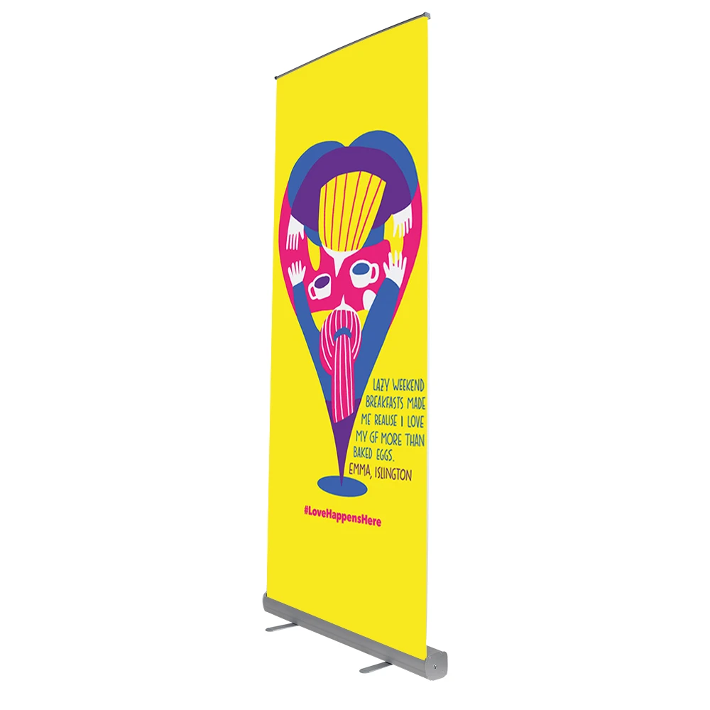 Portable Retractable Industrial Outdoor Standard Size of Roll Up Banner