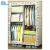 Import Portable Steel Tube Oxford Fabric cabinet Folding Cloth Wardrobe from China