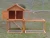 Import portable waterproof asphalt roof wooden pet bunny house rabbit hutch from China