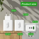 Power Adaptor Wall Plug Ac Dc Usb Charger Adapter for Android Tablet, 10w in 5v 2a 2000ma Wall Type EU Plug Electronic Products