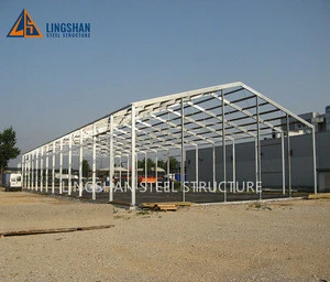 Prefabricated Shed Steel Shade Structure Easy Assembled Steel Shed