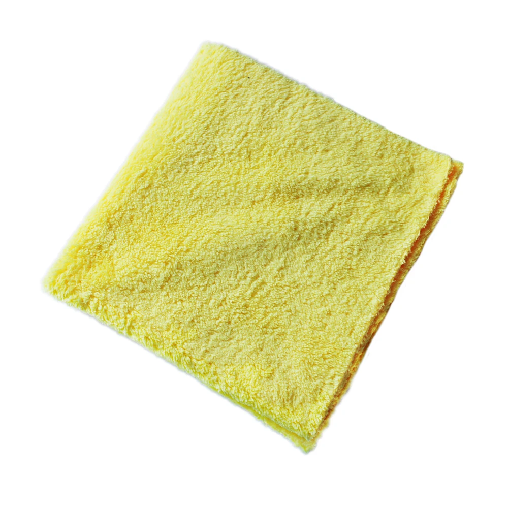 Premium 380gsm Edgeless Microfiber Cloth Car Cleaning Cloth Towel