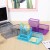 Import Premium metallic acrylic black Nondetachable 3 grids desk accessories for office from China