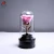 Import preserved rose with rotating music box as Christmas, valentines day, mothers day gifts from China