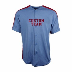 Printing Unique Design Baseball Plain Jersey / Sublimation Baseball jersey For Team