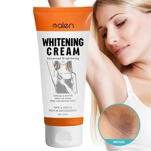 Private Label Papaya Carrot Skin Legs Knees Private Parts Underarm Whitening Cream Body Cream