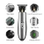Import Professional Barber Shop Men Electric Cordless Hair Trimmer Hair Cutting Machine Rechargeable Hairs Clippers from China