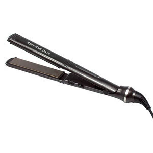 Professional black new products flat iron high quality ceramic hair straightener