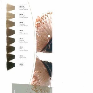 Professional color caralogue and hair color chart for Hair Color Cream/Hair Dye