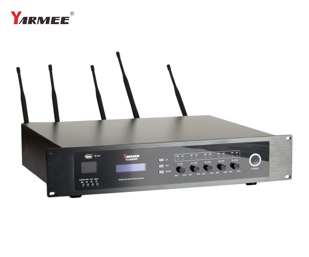 Professional conference room video tracking conference system with recording function YCU893 from Yarmee