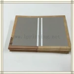 Professional custom grey board hardcover book cover for binding book cover