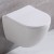 Import Professional design quiet rimless P-trap ceramic wall hung toilet wc toilets sanitary ware from China