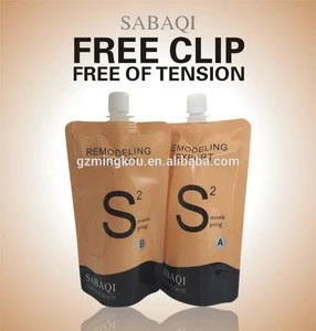 Professional natural organic hair relaxer cream hair perm lotion